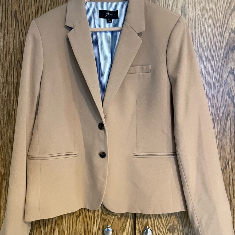 J. Crew Classic Camel Blazer